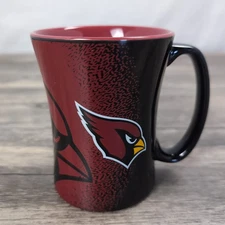 NFL Arizona Cardinals Coffee Mug Cup Ceramic Relief 14 oz 2015 Boelter Brands