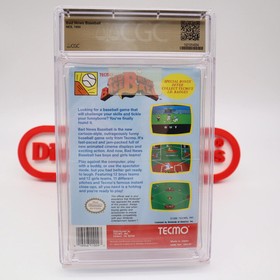 NES Nintendo BAD NEWS BASEBALL - CGC PEDIGREE GRADED 9.6 A+! NEW Factory Sealed!