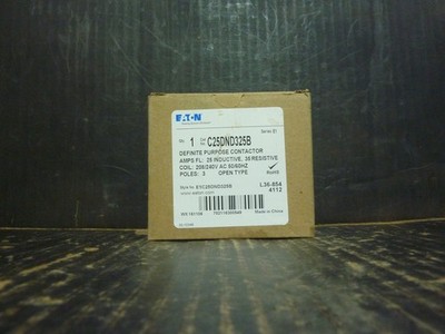 Eaton C25DND325B  Contactor 25 Amp