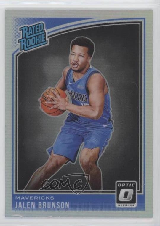 2018-19 Panini Donruss Optic Rated Rookie Holo Prizm Jalen Brunson #179 1t08
