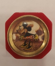 Vintage Minnie Mouse Topolino rosso bachelite temperamatite Walt Disney matita 