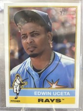 2025 Topps Heritage - Edwin Uceta #390 Chrome