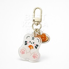 Korean Traditional Tiger Acrylic Keychain Keyring Souvenir DAISO Korea