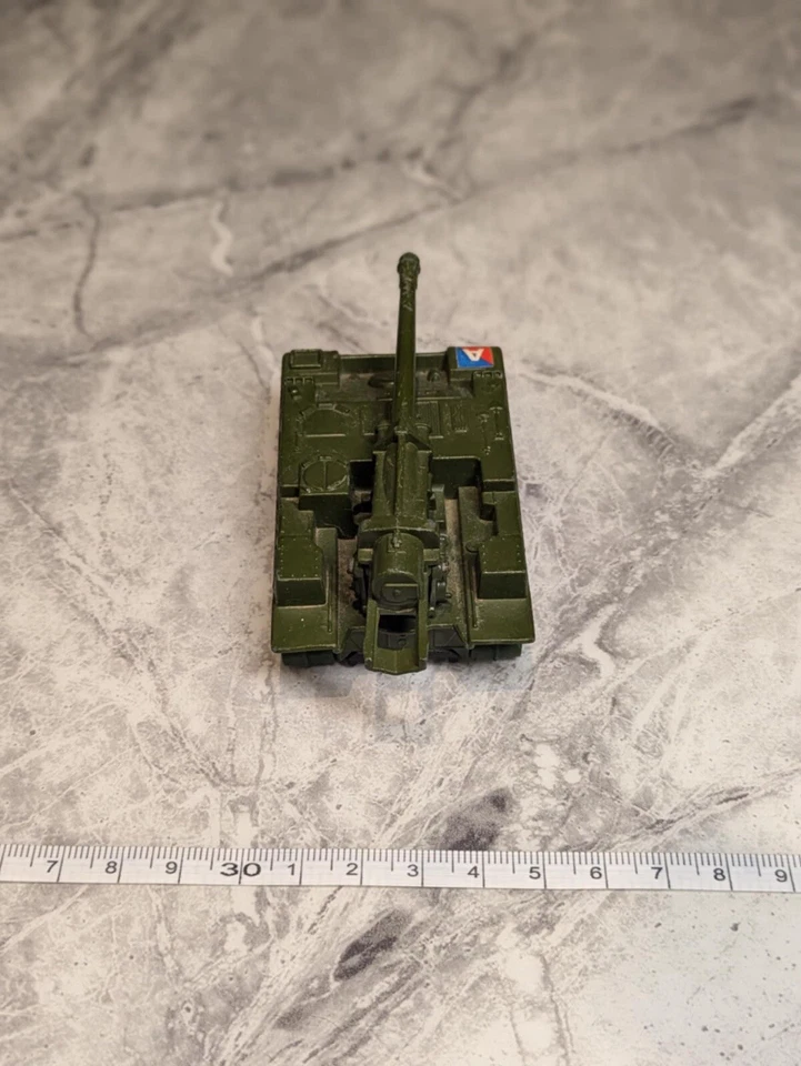 K-107 Matchbox Battle Kings 155mm S.P Howitzer Tank 1974. - Image 4 of 4