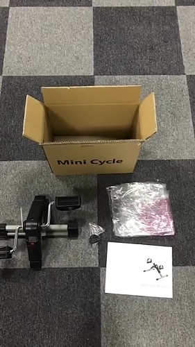 Mini-Heimtrainer Mit LCD-Display, Rehabilitationsfahrrad Für Ältere Menschen - Video 1 von 1