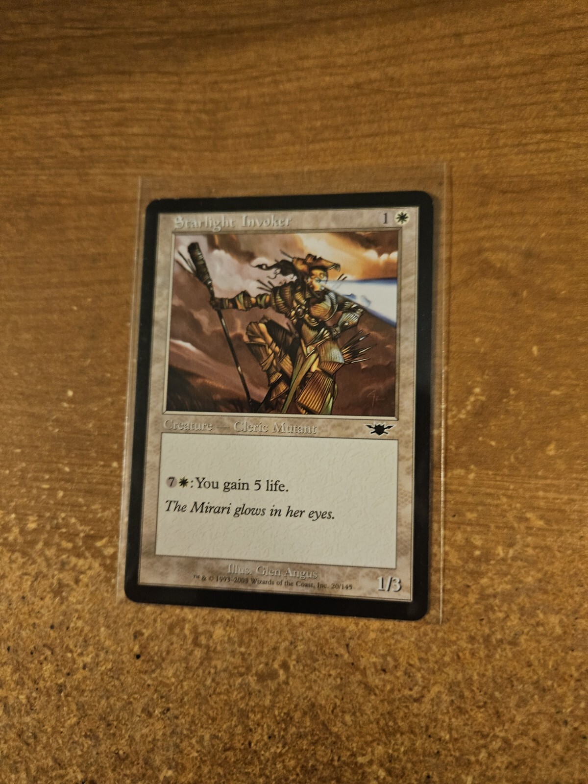 MAGIC THE GATHERING LEGIONS STARLIGHT INVOKER LIGHTLY PLAYED