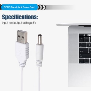 USB tipo A macho a 3.5x1.35mm 5V Cable de Alimentación DC Conector De Barril Para Hub Usb Ventilador | eBay