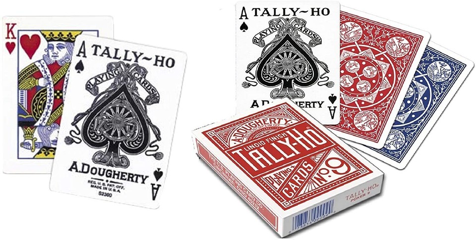 Opiniones de Baraja TALLY-HO Fan Viper (US Playing Card Company