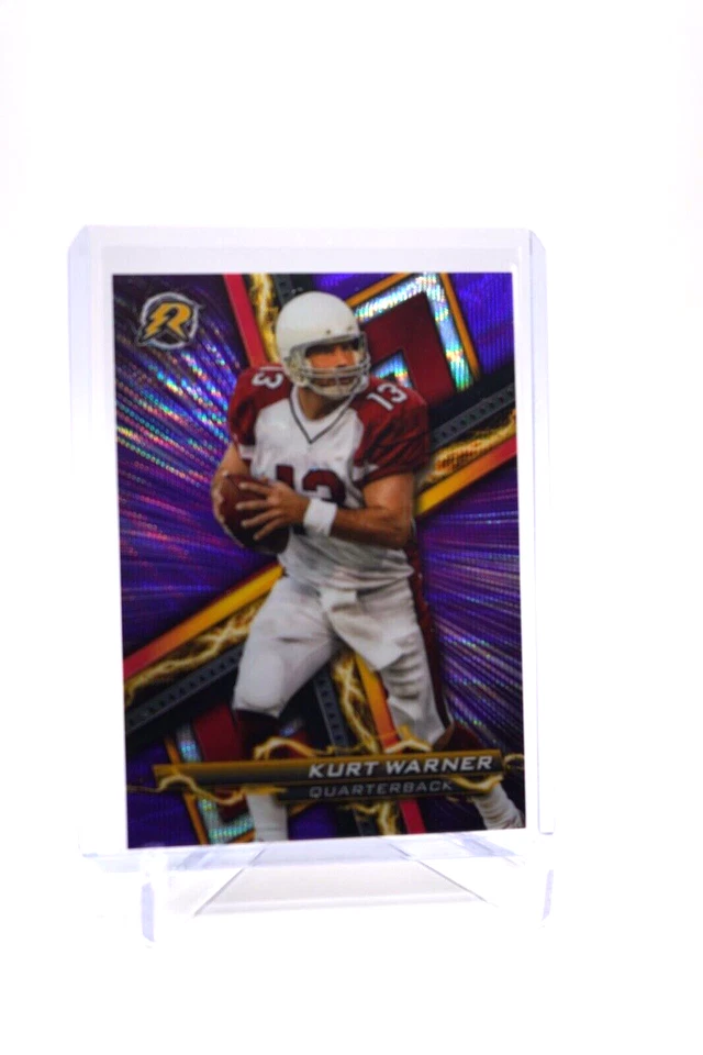 2023 Topps Composite Resurgence Kurt Warner Purple Surge Refractor /99 #64 SSP! - Image 2 of 3