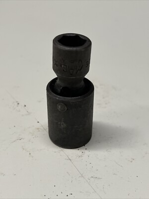 Mac tools USA 3/8'' drive 7/16 SAE 6pt Impact Swivel Plug Socket XUP146SS #8C5