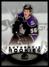 2010-11 SP Game Used ROOKIES Richard Clune Rookie 253/699 Los Angeles Kings #118