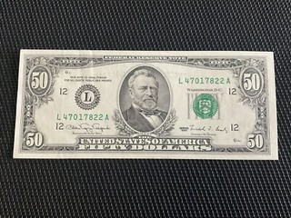 USA: 50 Dollars San Francisco 1990 Pick 488 SPL/AU 🌐