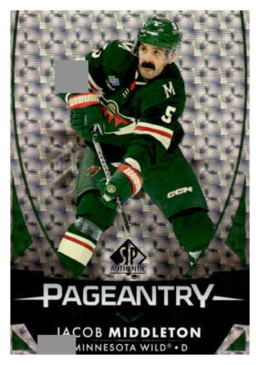 2023-24 SP Authentic #P-33 Jacob Middleton Pageantry
