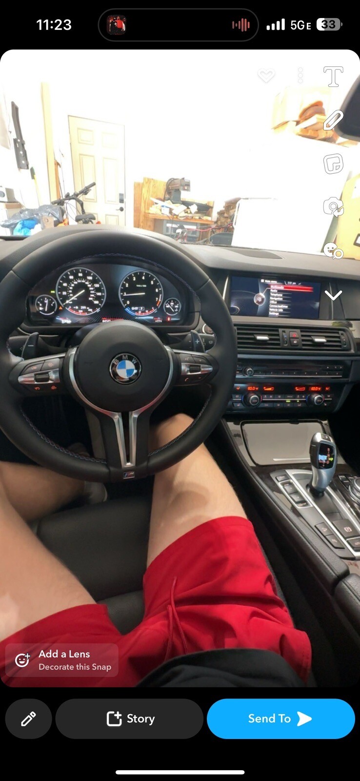 BMW F10 F06 F13 5 6 SERIES M SPORT STEERING WHEEL COMPELTE W/ PADDLE SHIFTERS eBay