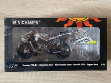 1/12 MINICHAMPS Valentino ROSSI YAMAHA YZR M1  2010 MotoGP Laguna Seca