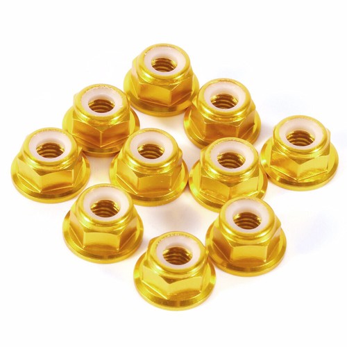 20PCS CW CCW M2/M3/M4/M5/M6 Nylon Insert Self-Lock Nuts Hex Lock Nut 11 Colors - Picture 14 of 21