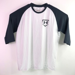 under armour 3 4 baseball shirt