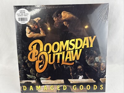 DAMAGED GOODS Limited Edition Gold & Black by DOOMSDAY OUTLAW (Record, 2023) NEW