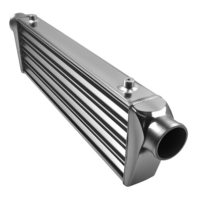 Universal Tube and Fin Aluminum Turbo Front Mount Intercooler 27''x 7''x 2.5''