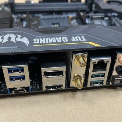 ASUS AM4 TUF Gaming X570-Plus Wi-Fi AM4 Zen Ryzen 5000 3rd Gen Ryzen ATX  MB - Main Image