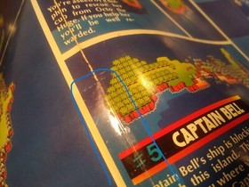 Metal Storm / Star Tropics NES Nintendo Power Foldable Promo Poster ONLY.