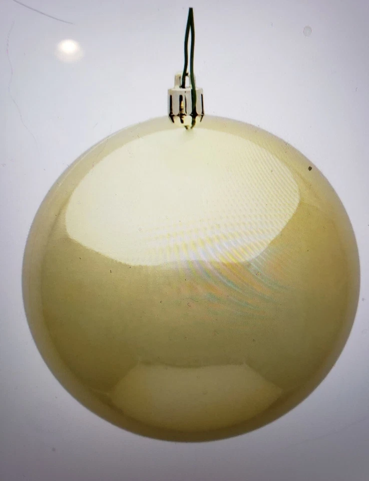 Vickerman Perforado UV Rojo Oro Brillante Bola Adornos, Navidad 51 ¡LOTE DE BOLAS! Foto 3 de 4