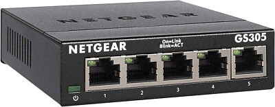 LAN Port Network Hub Internet Ethernet Splitter Unmanaged Switch Wired Wall Home