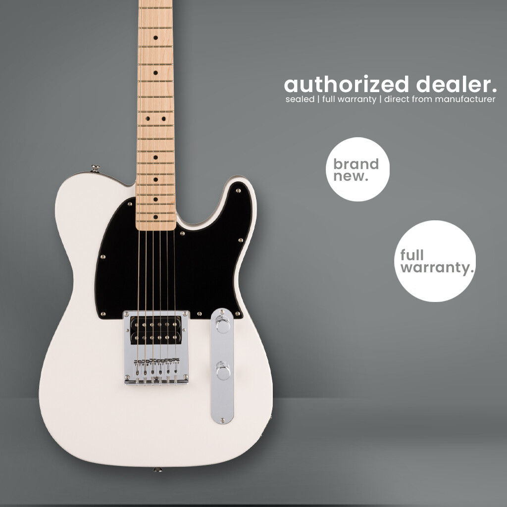 Fender Squier | Sonic Esquire H | Maple Fingerboard | Arctic White