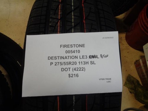 Firestone Destination LE3 275/55R20 Tire for sale online | eBay
