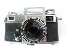 VINTAGE pre war ZEISS IKON CONTAX III FILM CAMERA with SONNAR T 50/2 LENS. READ