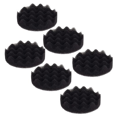 6 Pack FX5 Bio-Foam Filter Pads for Fluval FX4 / FX6 Replacement Aquarium Sponge