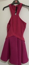 AQ/AQ Women's Mini Dress UK 6 Cerise Pink New !!!!!