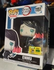 Funko Pop SDCC 2022 Exclusive Con Sticker Demon Slayer Enmu #1158 w / Protector