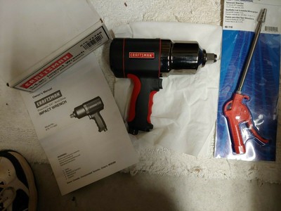 New Craftsman 3/4" Twin Hammer Impact and Napa Tele Blow Gun | eBay