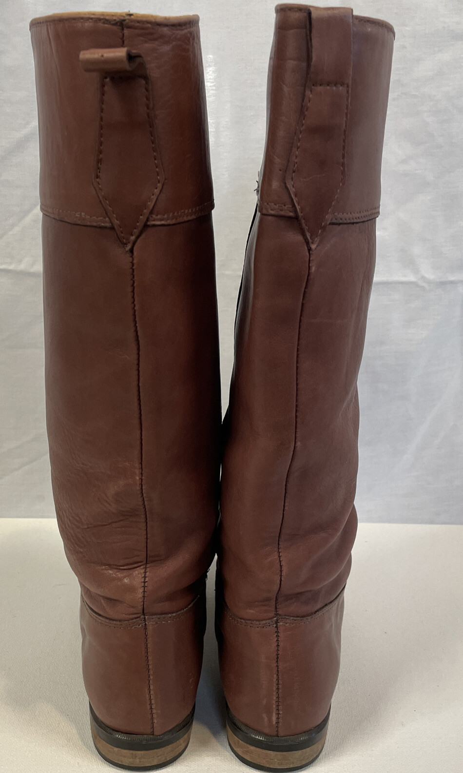 Vintage Eddie Bauer Tall Leather Warm Boots Expeditio… Gem