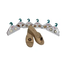 Lindsay Phillips Devon Wedge Sandal In Neutral Size 9 With 6 Pairs Of Snaps