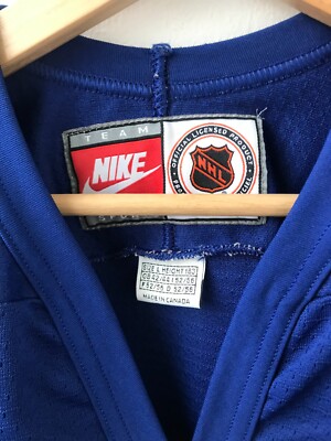 シャツ NHL NIKE TORONTO Hockey Shirt Nike Authentic Toronto Maple Leafs NHL Alternate Jersey Size