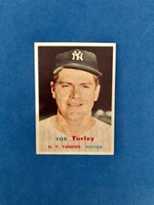 1957  TOPPS #264 BOB TURLEY  NRMT-MT ! SET BREAK **SMS CARDS**