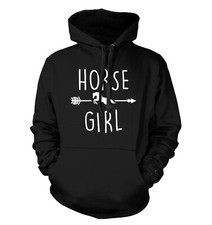 Horse Girl - Equestrian Animal Rider Horse Riding Unisex Hoodie