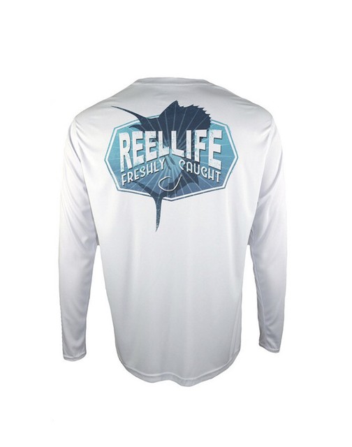 REEL LIFE Performance Long Sleeve Fishing/Sport Shirt (Us Men’s Size XX