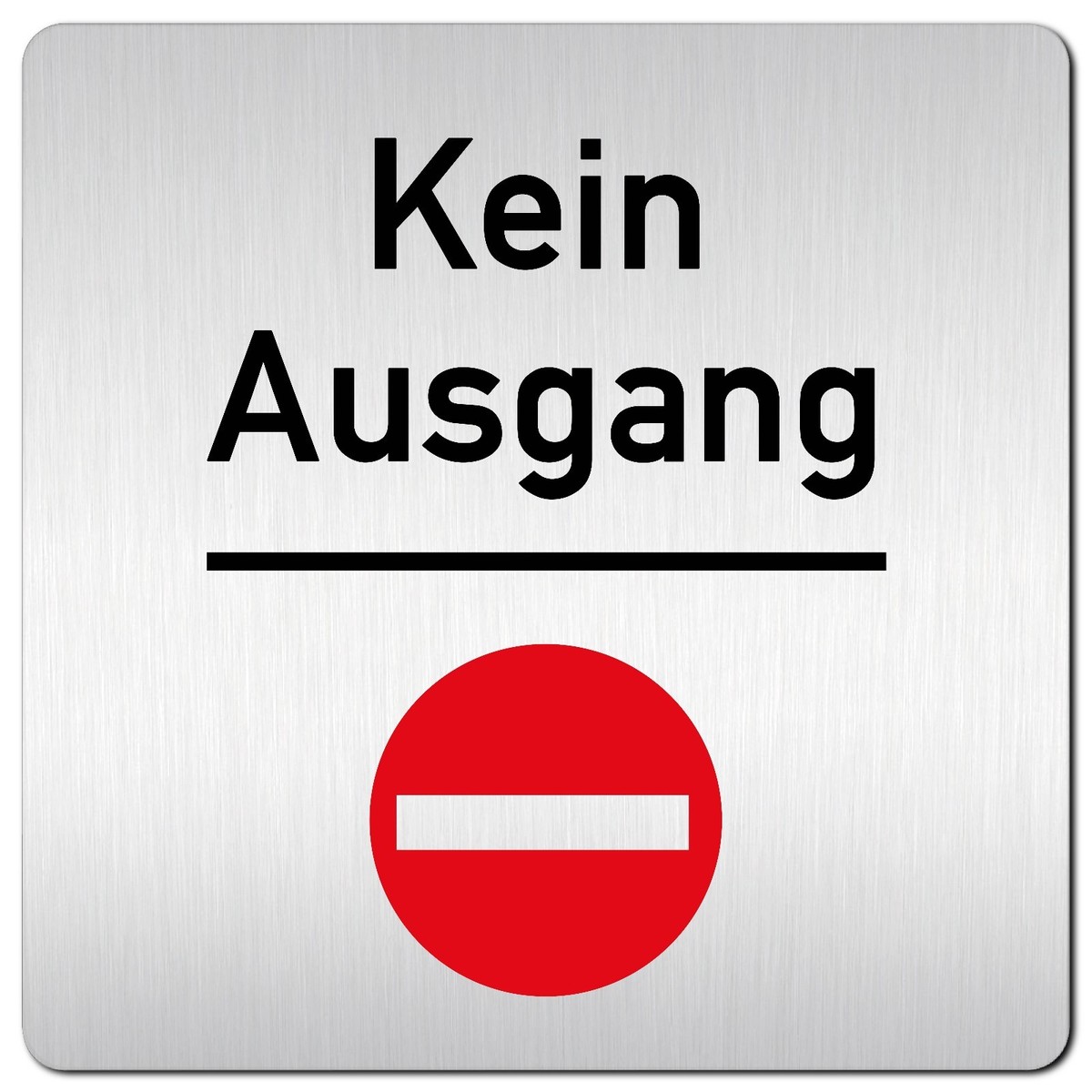 2 Stück Aluminiumschilder 'No Soliciting' Für Haustür – 30x7,9 Cm, Wetterfest