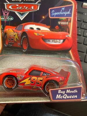 Disney Pixar Cars Diecast Car Bug Mouth McQueen Supercharged Edition | eBay