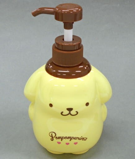 Sanrio Pompompurin Soap Dispenser 680ml Pump Empty Bottle Ichiban