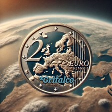 2 EURO COMMEMORATIVI ITALIA ED EUROPA - CIRCOLATE E FIOR DI CONIO
