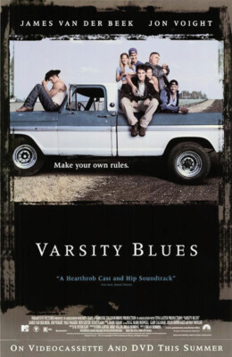Varsity Blues (1998) DVD/Video Poster, Original, SS, Unused, NM, Rolled