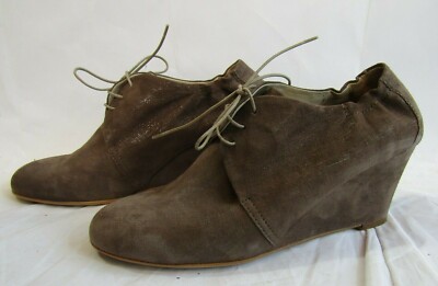 AGL Attilio Giusti Leombruni Lace-Up Wedge Bootie Size 38.5  display picture 2