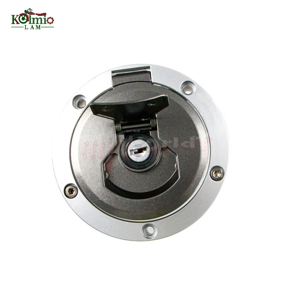 Tapa del tanque de combustible de gasolina cubierta llave de bloqueo apta para Honda CRF1000L Africa Twin 2016-2019 Foto 2 de 4