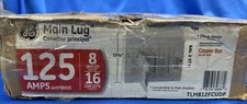 GE Main Lug TLM812FCUDP 125 Amps 8 Spaces 16 Circuits Flush Mount