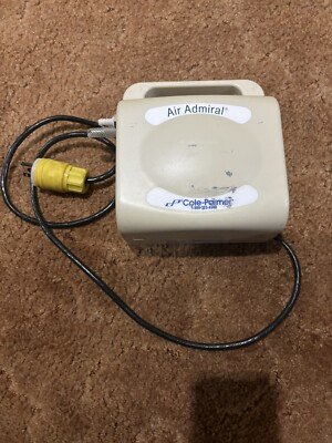 #ad Cole Parmer Air Admiral Diaphragm Vacuum Pressure Pump P 79202 00 115V $100.00