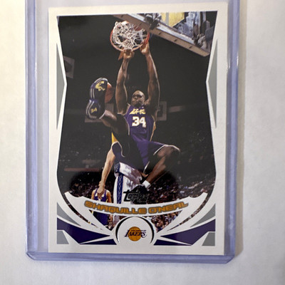 Topps 2004-05 Shaquille O'Neal #200 Los Angeles Lakers NBA Base Set